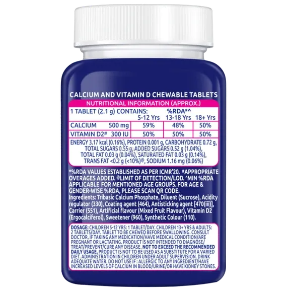 ostocalcium total centrum chewable tablet 30's